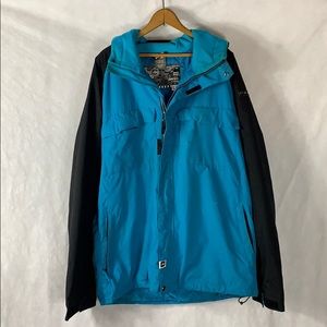 Ride Hydrapel Snowboard Jacket Mens Size Large